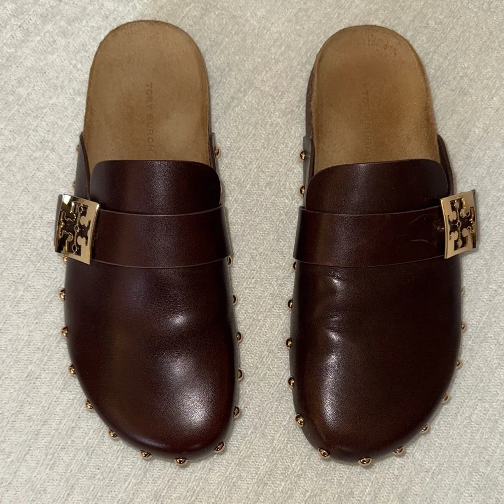 Tory Burch Studded Mellow Mule 8.5 - Picture 7 of 11